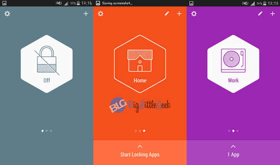 hexlock android app profiles