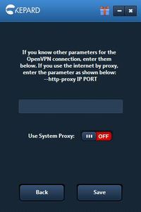 openvpn parameters