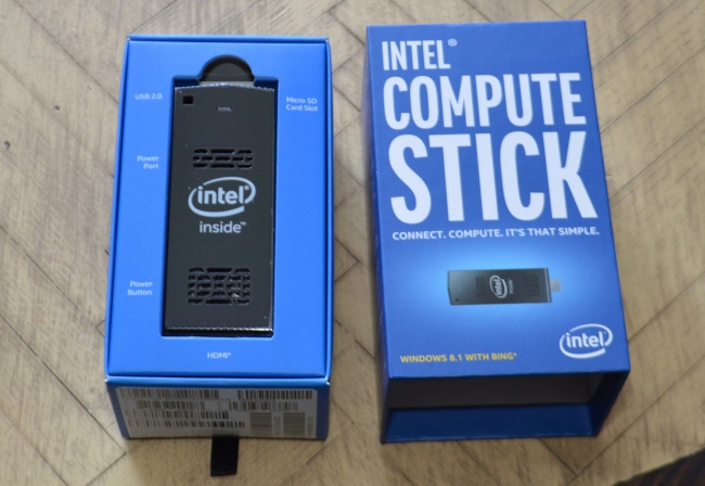 intel compute stick box